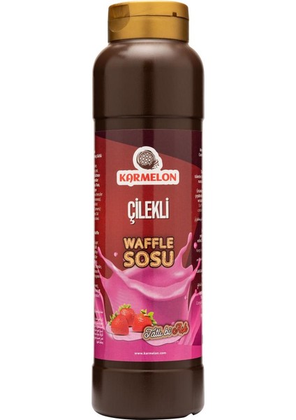 Çilek Aromalı Waffle Sos 1100 gr