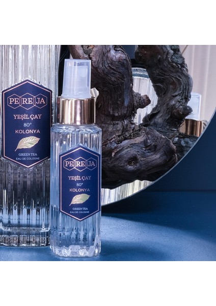 Yeşil Çay Kolonyası 100 ml Pet Şişe
