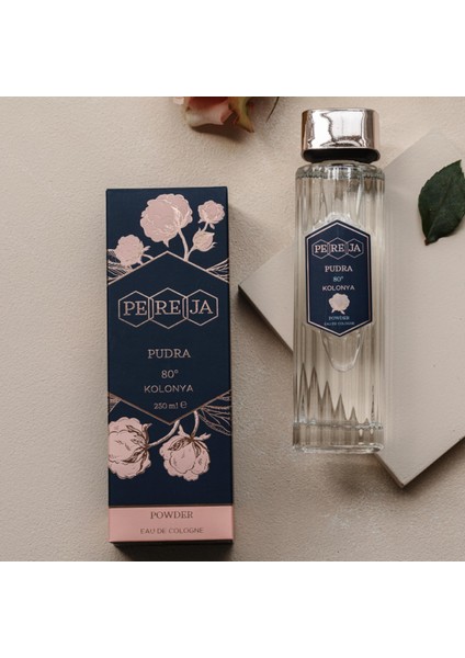 Pudra Kolonyası 250 ml Cam Şişe