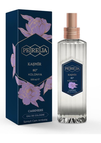 Kaşmir Kolonyası 100 ml Cam Şişe