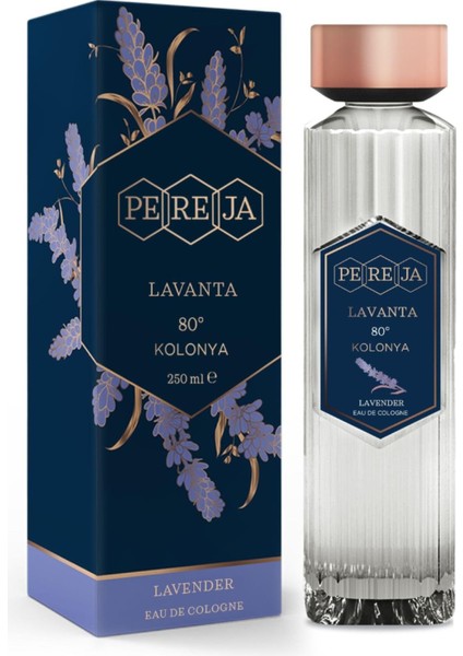 Pereja Lavanta Kolonyası 250 ml Cam Şişe