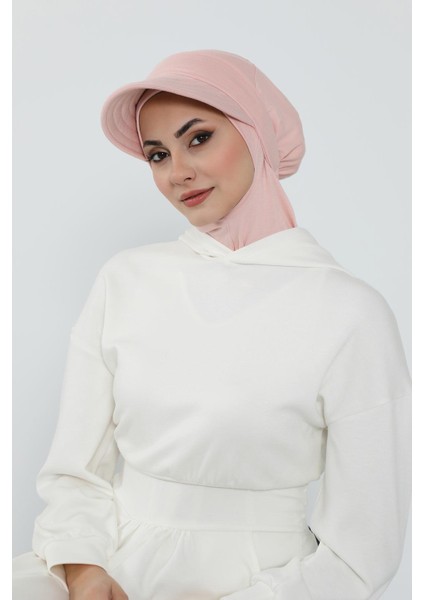 Çıkarılabilir Siperlikli Bone,türban,b-82