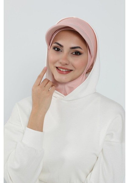 Çıkarılabilir Siperlikli Bone,türban,b-82