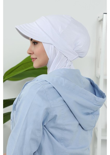 Çıkarılabilir Siperlikli Bone,türban,b-82
