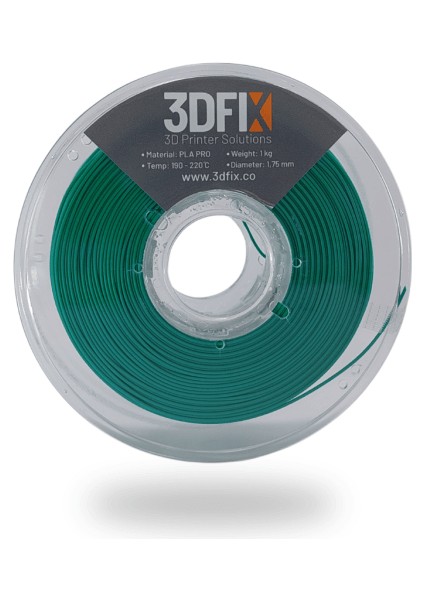 3dfıx Filament Pla Pro Yeşil 1.75MM 1kg