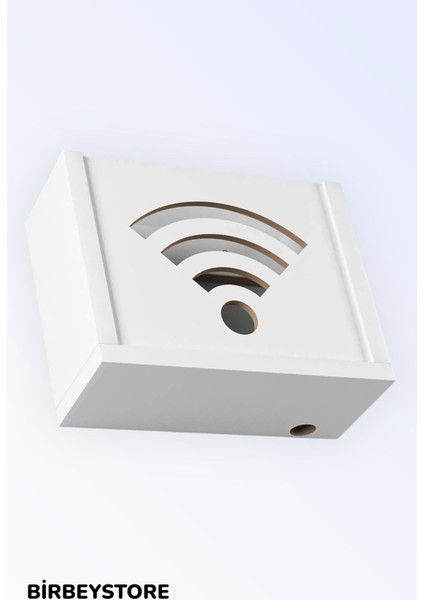 Dekoratif Kutu Wifi Modem Saklama Kutusu Duvar Düzenleyici (Mdf)