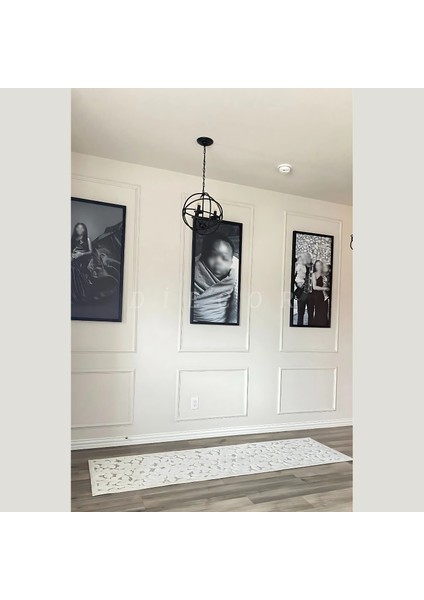 Dekoratif Boyanabilir Montaja Hazır 2,5cm Duvar Çıtası Tasarımı