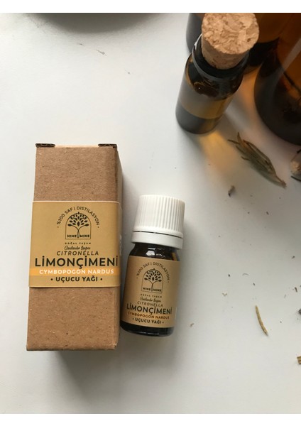 %100 Saf ve Doğal Limonçimeni (Cymbopogon Nardus) Uçucu Yağı - 5 ml fiyatları
