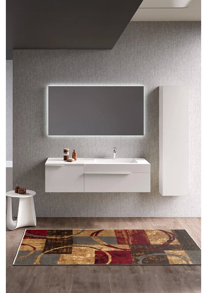 Dekoratif Özel Tasarım Yıkanabilir,ince, Kaymaz Tabanlı, Modern Halı KECE-FR06 fırsatları