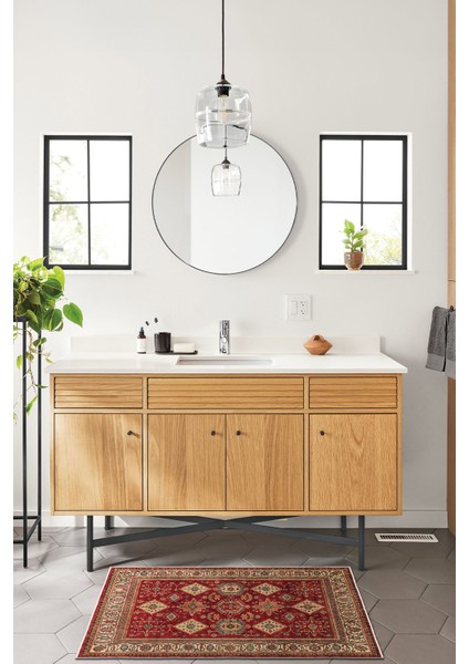 Dekoratif Özel Tasarım Yıkanabilir,ince, Kaymaz Tabanlı, Modern Halı KECE-FR20 fırsatları