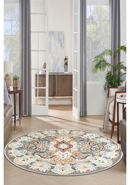 Dekoratif Özel Tasarım Yıkanabilir,ince, Kaymaz Tabanlı, Modern Halı KECE-FR23 indirimleri