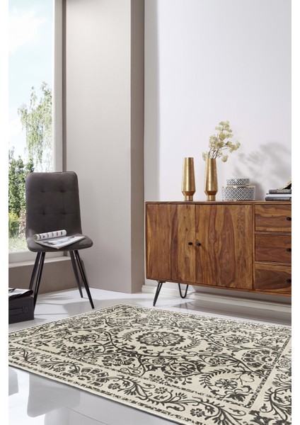 Dekoratif Özel Tasarım Yıkanabilir,ince, Kaymaz Tabanlı, Modern Halı KECE-FR35 modelleri