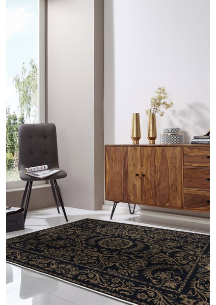Dekoratif Özel Tasarım Yıkanabilir,ince, Kaymaz Tabanlı, Modern Halı KECE-FR33
