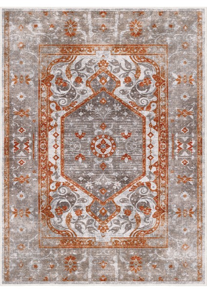 Dekoratif Özel Tasarım Yıkanabilir,ince, Kaymaz Tabanlı, Modern Halı KECE-FR37