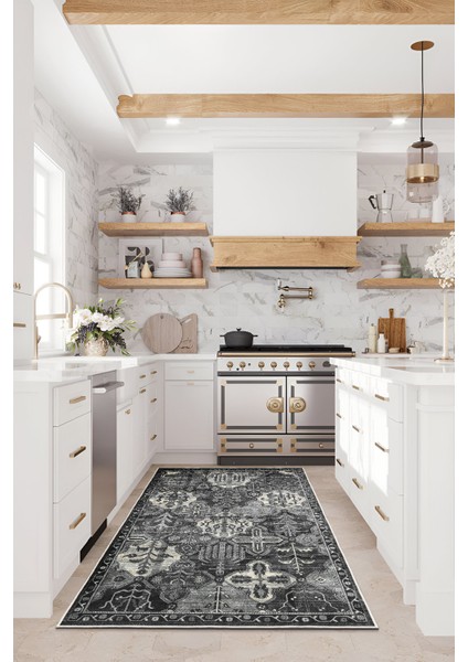 Dekoratif Özel Tasarım Yıkanabilir,ince, Kaymaz Tabanlı, Modern Halı KECE-FR39 indirimleri