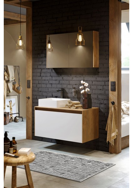 Dekoratif Özel Tasarım Yıkanabilir,ince, Kaymaz Tabanlı, Modern Halı KECE-FR53 fırsatları