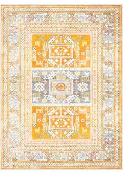 Dekoratif Özel Tasarım Yıkanabilir,ince, Kaymaz Tabanlı, Modern Halı KECE-FR70