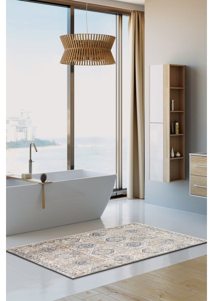 Dekoratif Özel Tasarım Yıkanabilir,ince, Kaymaz Tabanlı, Modern Halı KECE-FR49 fırsatları