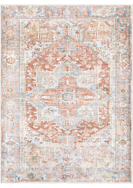 Dekoratif Özel Tasarım Yıkanabilir,ince, Kaymaz Tabanlı, Modern Halı KECE-FR81