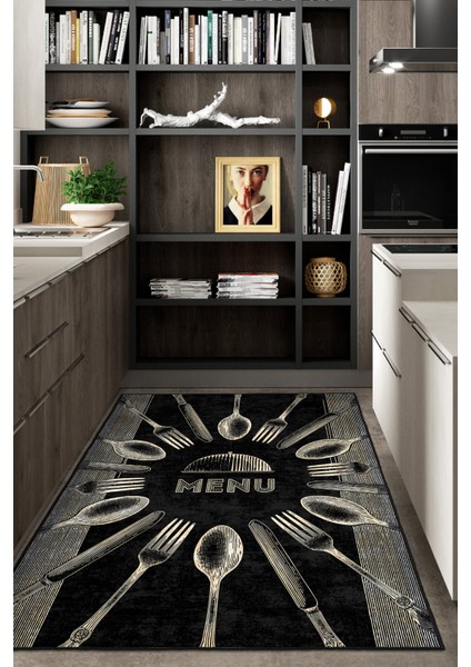 Dekoratif Özel Tasarım Yıkanabilir,ince, Kaymaz Tabanlı, Modern Halı WOOKECE1686 modelleri