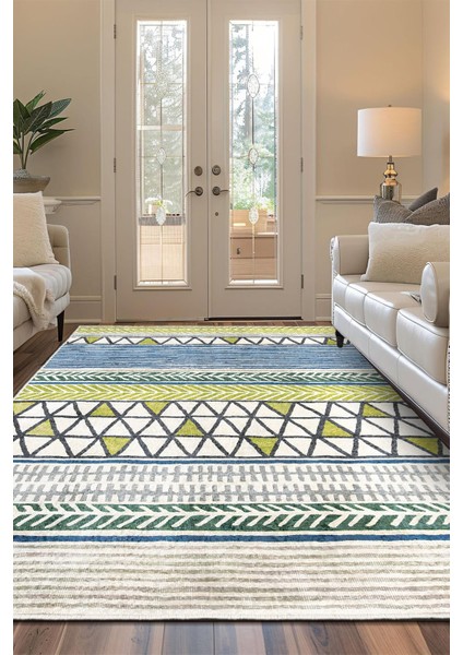 Dekoratif Özel Tasarım Yıkanabilir,ince, Kaymaz Tabanlı, Modern Halı KECE-FR111 modelleri