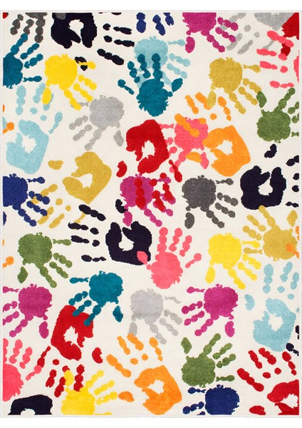 Dekoratif Özel Tasarım Yıkanabilir,ince, Kaymaz Tabanlı, Modern Halı KECE-FR100