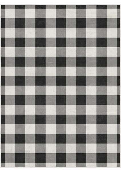 Dekoratif Özel Tasarım Yıkanabilir,ince, Kaymaz Tabanlı, Modern Halı KECE-FR94