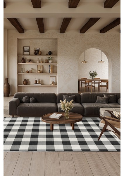 Dekoratif Özel Tasarım Yıkanabilir,ince, Kaymaz Tabanlı, Modern Halı KECE-FR94 modelleri