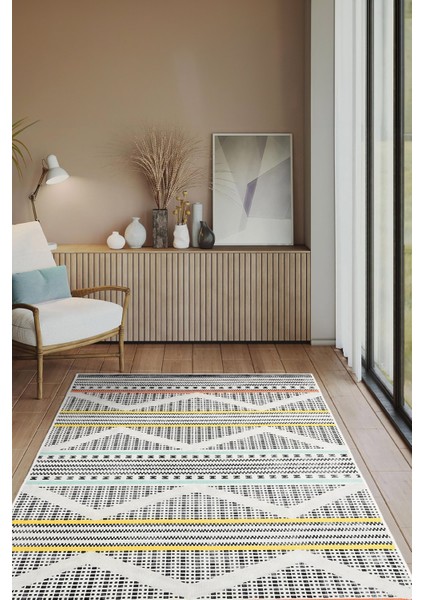 Dekoratif Özel Tasarım Yıkanabilir,ince, Kaymaz Tabanlı, Modern Halı KECE-FR113 modelleri