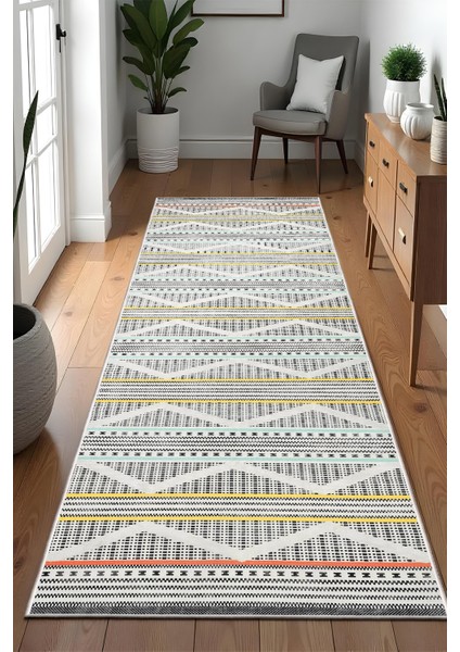 Dekoratif Özel Tasarım Yıkanabilir,ince, Kaymaz Tabanlı, Modern Halı KECE-FR113 indirimleri