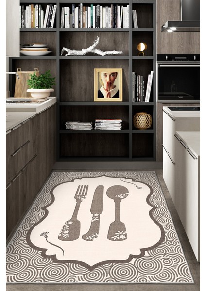 Dekoratif Özel Tasarım Yıkanabilir,ince, Kaymaz Tabanlı, Modern Halı WOOKECE1687 modelleri