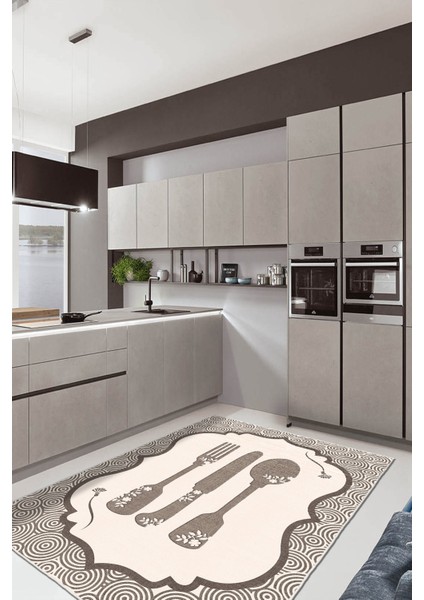 Dekoratif Özel Tasarım Yıkanabilir,ince, Kaymaz Tabanlı, Modern Halı WOOKECE1687 fırsatları