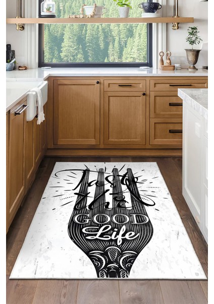 Dekoratif Özel Tasarım Yıkanabilir,ince, Kaymaz Tabanlı, Modern Halı WOOKECE1689