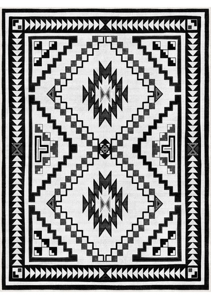 Modern Dekoratif Yıkanabilir Kaymaz Taban Halı – İnce, Yumuşak Salon Halısı, Mutfak Halısı ve Yolluk