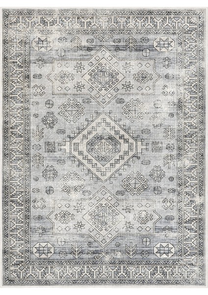Dekoratif Özel Tasarım Yıkanabilir,ince, Kaymaz Tabanlı, Modern Halı KECE-FR114