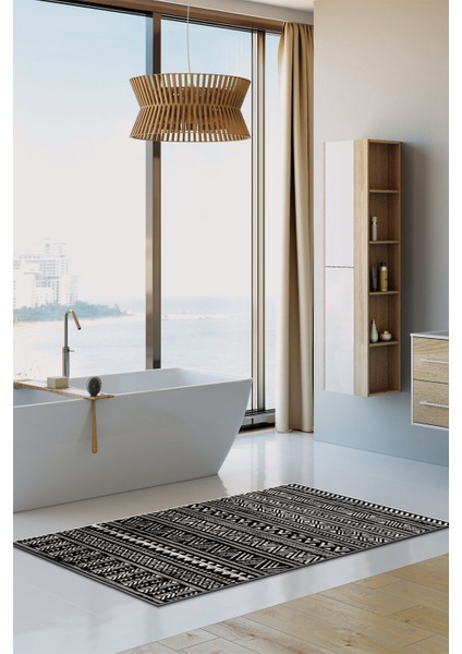 Dekoratif Özel Tasarım Yıkanabilir,ince, Kaymaz Tabanlı, Modern Halı KECE-FR42 fırsatları