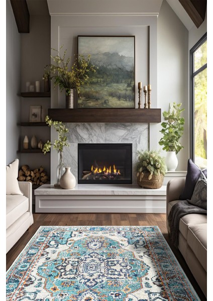 Dekoratif Özel Tasarım Yıkanabilir,ince, Kaymaz Tabanlı, Modern Halı KECE-FR27 modelleri