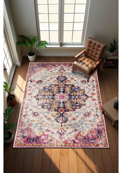 Dekoratif Özel Tasarım Yıkanabilir,ince, Kaymaz Tabanlı, Modern Halı KECE-FR44 modelleri