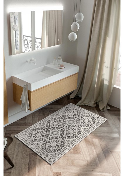 Dekoratif Özel Tasarım Yıkanabilir,ince, Kaymaz Tabanlı, Modern Halı KECE-FR76 fırsatları