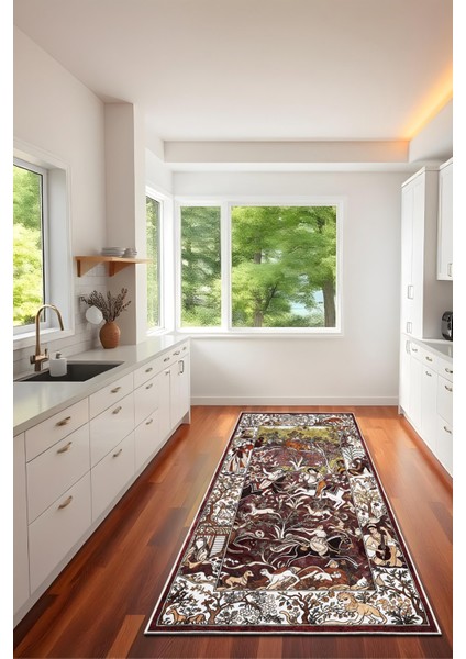 Modern Dekoratif Yıkanabilir Kaymaz Taban Halı – İnce, Yumuşak Salon Halısı, Mutfak Halısı ve Yolluk indirimleri