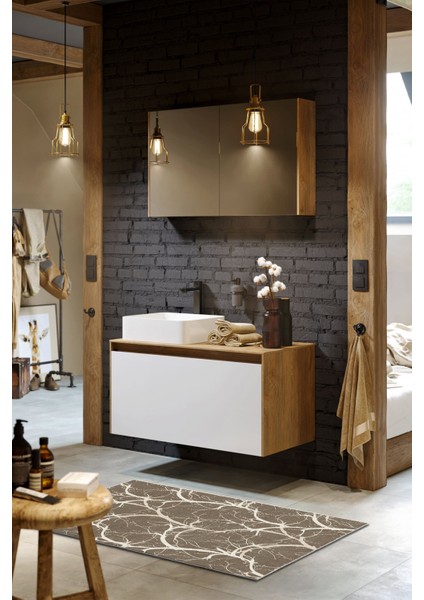 Dekoratif Özel Tasarım Yıkanabilir,ince, Kaymaz Tabanlı, Modern Halı KECE-FR58 fırsatları