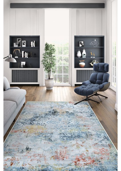 Dekoratif Özel Tasarım Yıkanabilir,ince, Kaymaz Tabanlı, Modern Halı KECE-FR102 modelleri