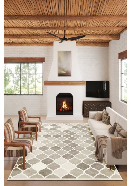 Dekoratif Özel Tasarım Yıkanabilir,ince, Kaymaz Tabanlı, Modern Halı KECE-FR62 modelleri