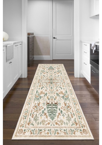 Dekoratif Özel Tasarım Yıkanabilir,ince, Kaymaz Tabanlı, Modern Halı KECE-FR77 indirimleri