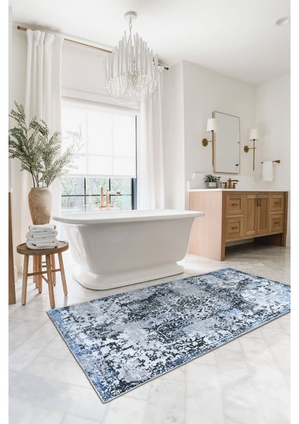 Dekoratif Özel Tasarım Yıkanabilir,ince, Kaymaz Tabanlı, Modern Halı KECE-FR103 fırsatları