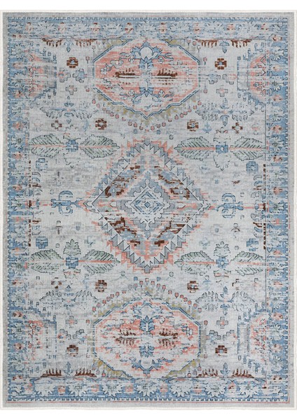 Dekoratif Özel Tasarım Yıkanabilir,ince, Kaymaz Tabanlı, Modern Halı KECE-FR105