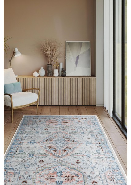 Dekoratif Özel Tasarım Yıkanabilir,ince, Kaymaz Tabanlı, Modern Halı KECE-FR105