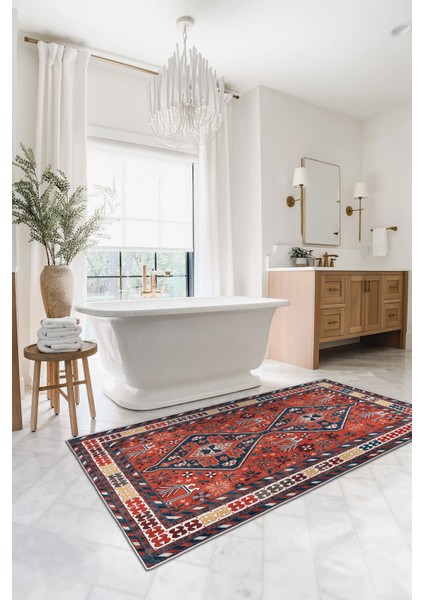 Dekoratif Özel Tasarım Yıkanabilir,ince, Kaymaz Tabanlı, Modern Halı KECE-FR85 fırsatları