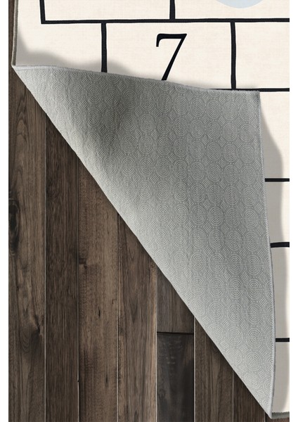 Dekoratif Özel Tasarım Yıkanabilir,ince, Kaymaz Tabanlı, Modern Halı WOOKECE1696 indirimleri