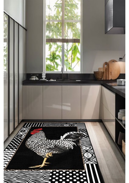 Dekoratif Özel Tasarım Yıkanabilir,ince, Kaymaz Tabanlı, Modern Halı WOOKECE1690 fiyatları